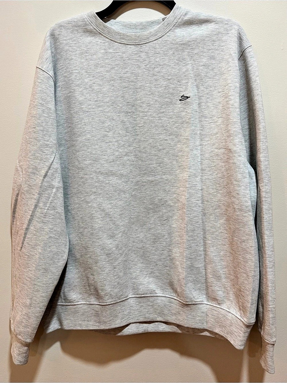 Cotton Brothers Gray Cotton Blend Crewneck Size Large